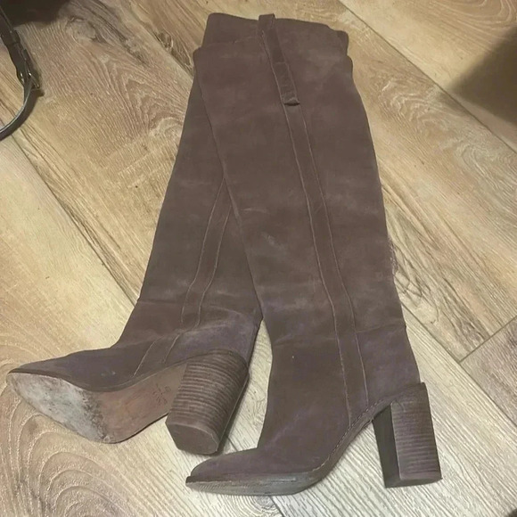 Madewell Shoes - Madewell suede calf high boots